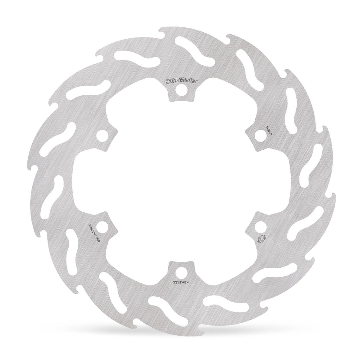 Moto-Master Bremsscheibe Flame hinten starr mit ABE Ø 230 mm | LK 135 mm