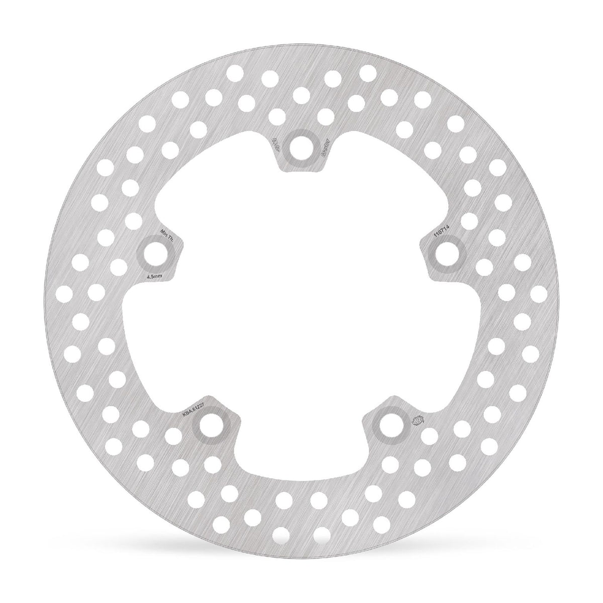 Moto-Master Bremsscheibe Halo hinten starr mit ABE Ø 220 mm | LK 131 mm