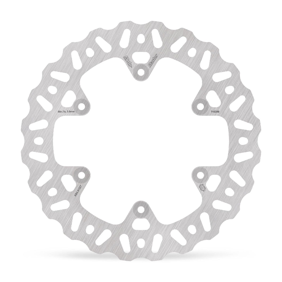 Moto-Master Bremsscheibe Nitro hinten starr mit ABE Ø 220 mm | LK 125 mm (Art. m110717)