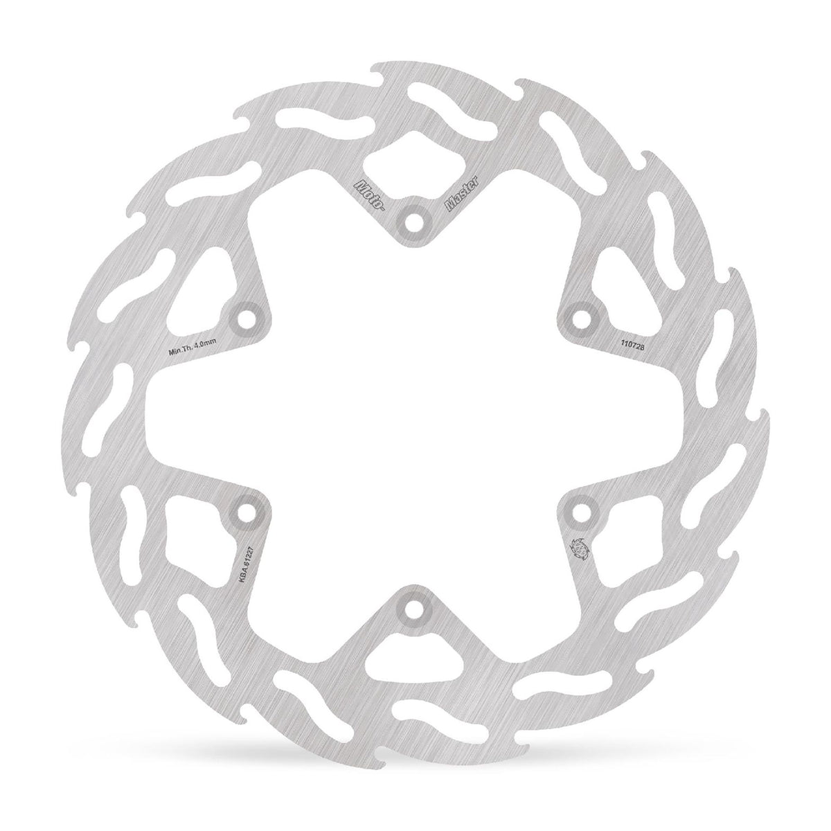 Moto-Master Bremsscheibe Flame hinten starr Factory 4,4mm mit ABE Ø 245 mm | LK 133 mm (Art. m110728)