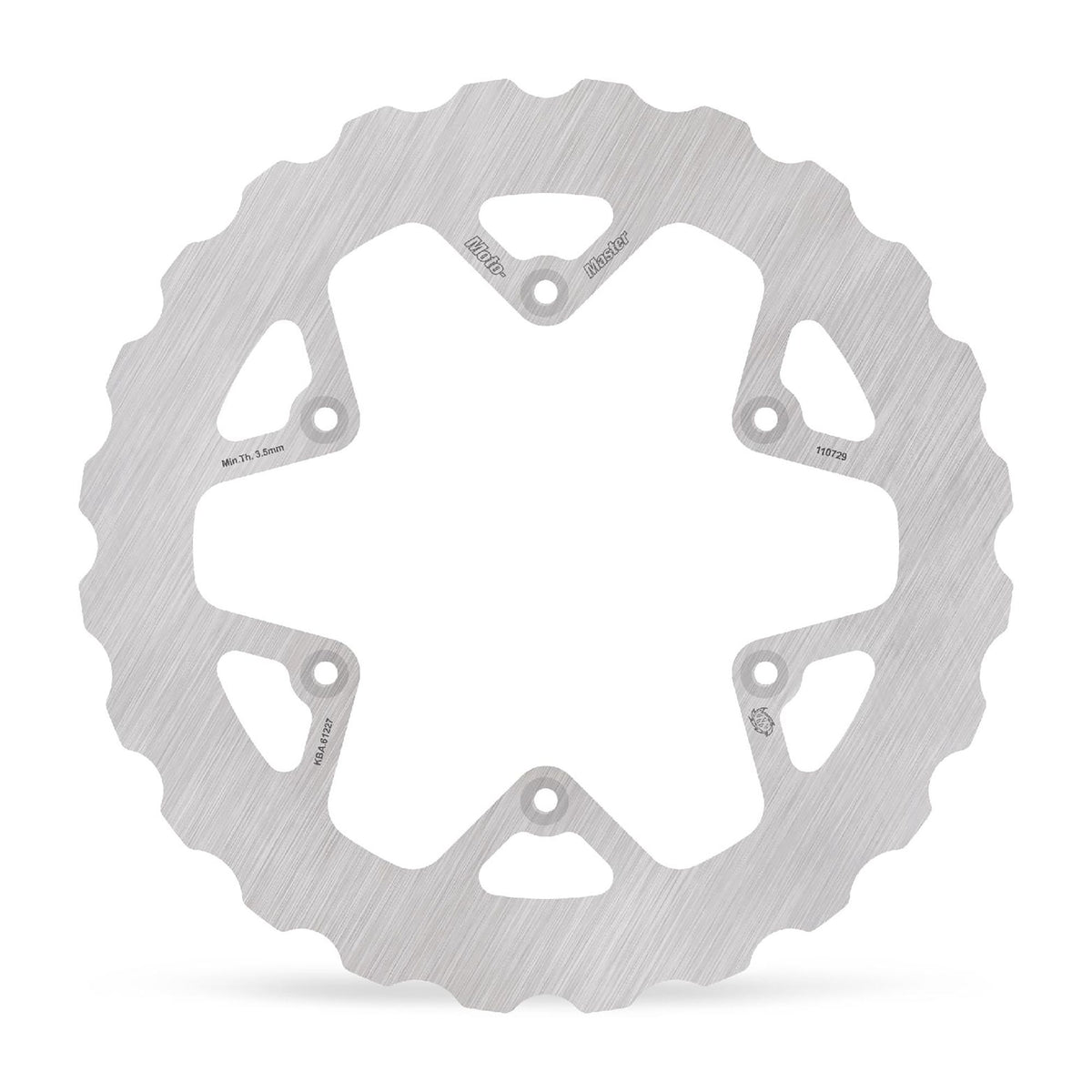 Moto-Master Bremsscheibe Nitro hinten starr Mud/Schlamm mit ABE Ø 245 mm | LK 133 mm