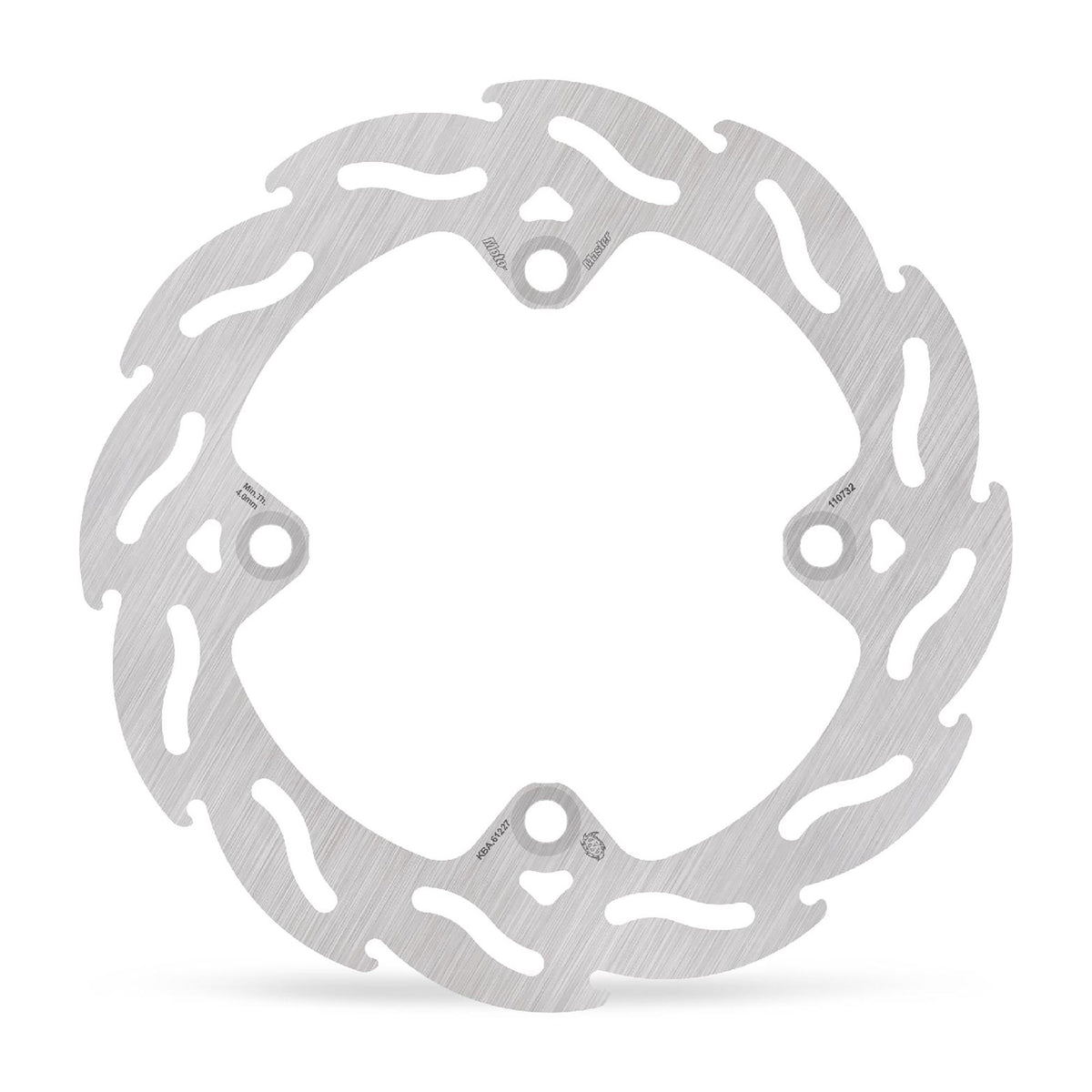 Moto-Master Bremsscheibe Flame hinten starr Factory 4,4mm mit ABE Ø 220 mm | LK 130 mm