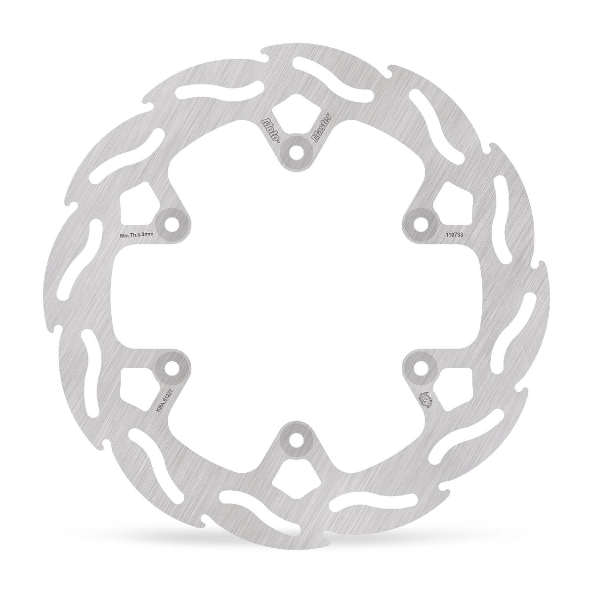 Moto-Master Bremsscheibe Flame hinten starr Factory 4,4mm mit ABE Ø 220 mm | LK 125 mm (Art. m110733)