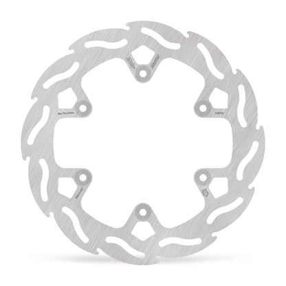 Moto-Master Bremsscheibe Flame hinten starr Factory 4,4mm mit ABE Ø 220 mm | LK 125 mm (Art. m110733)