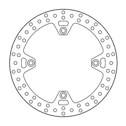 Moto-Master Bremsscheibe Halo vorne Ø 276 mm | LK 166 mm | 4 Loch