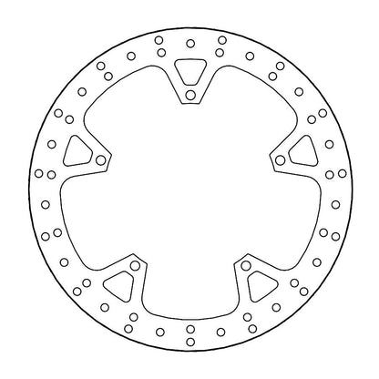 Moto-Master Bremsscheibe Halo vorne Ø 292 mm | LK 170 mm | 5 Loch