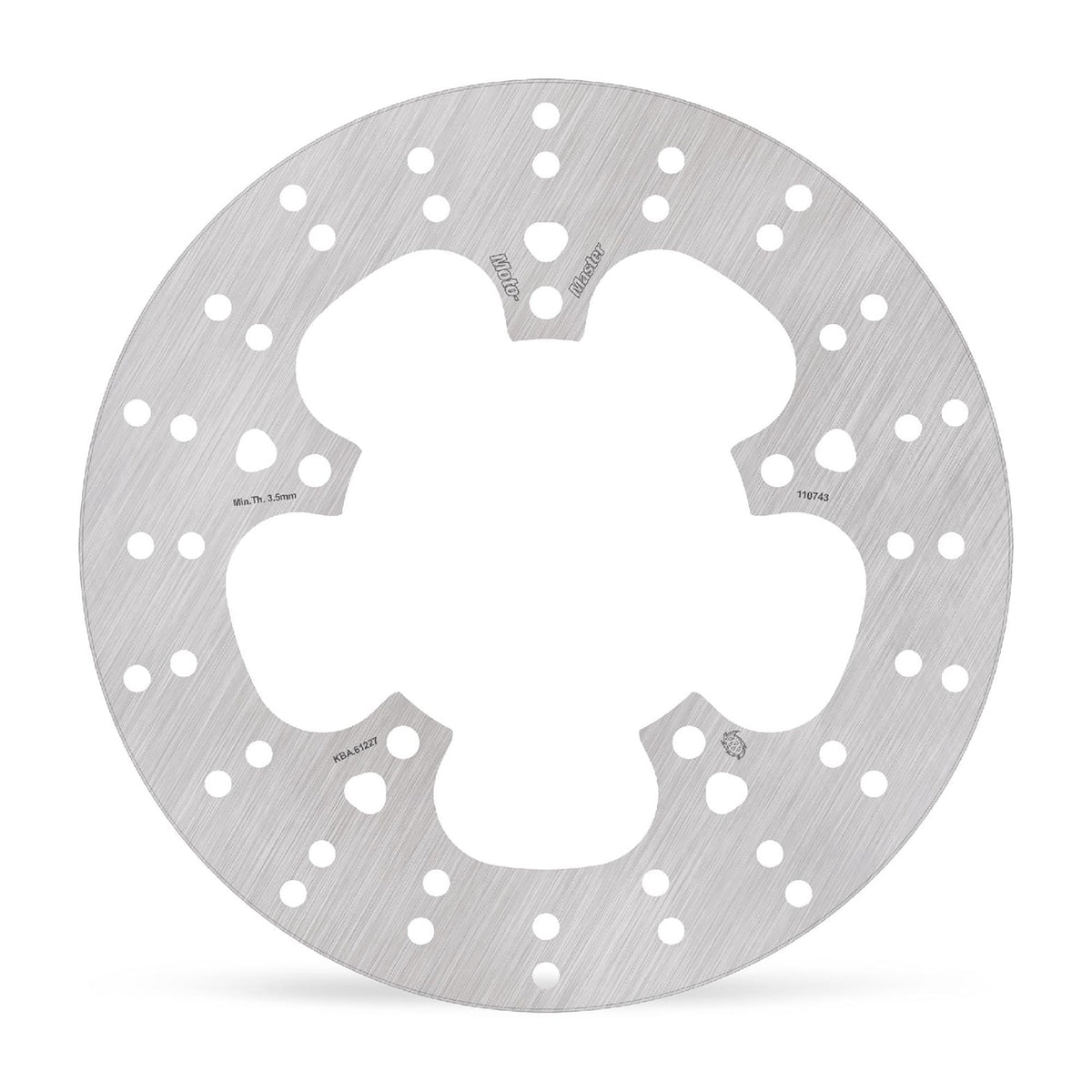 Moto-Master Bremsscheibe Halo hinten Ø 230 mm | LK 120 mm | 5 Loch | 4,0 mm stark | Bohrung 8,5 mm