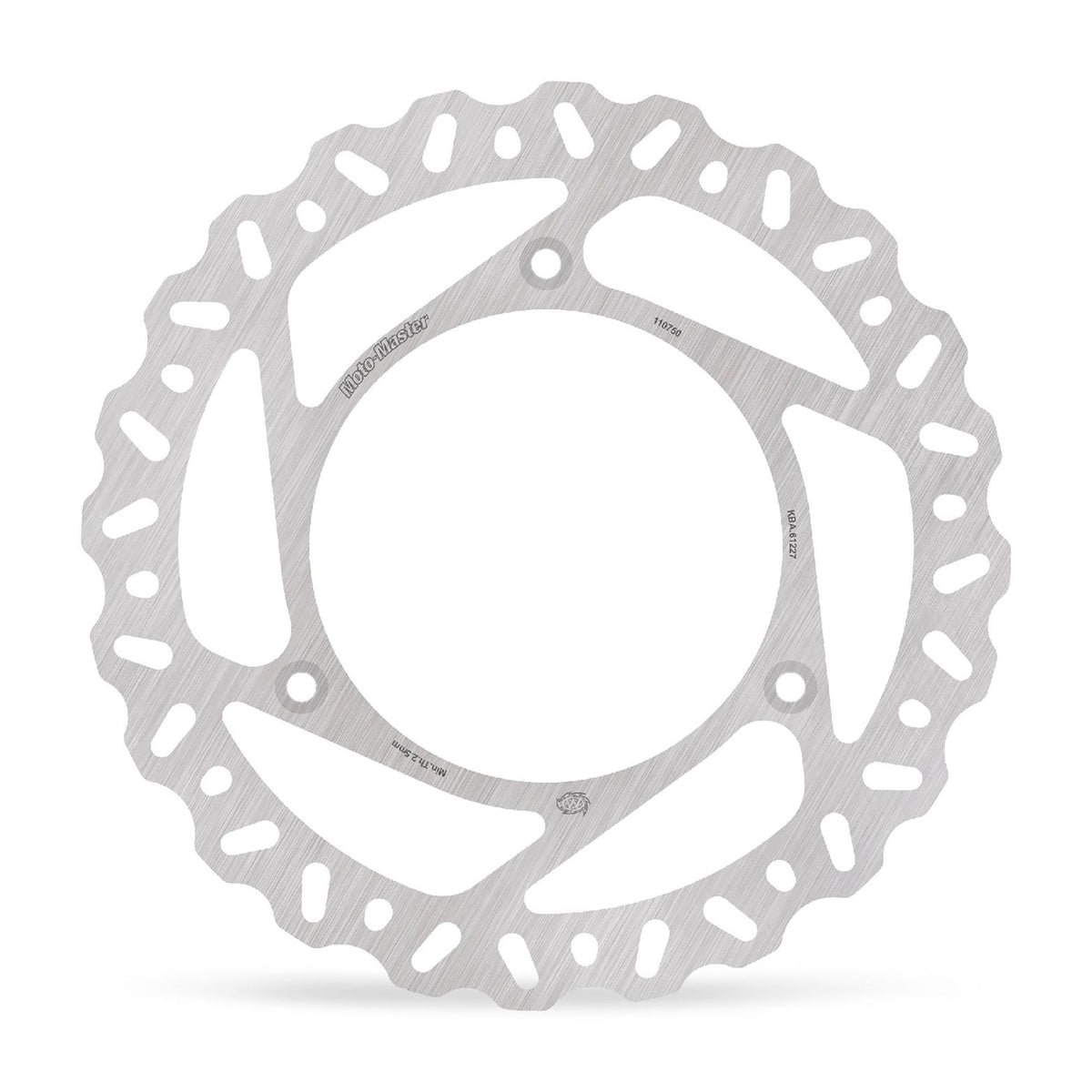 Moto-Master Bremsscheibe Nitro vorne Ø 198 mm | LK 120 mm | 3 Loch | 3,1 mm stark