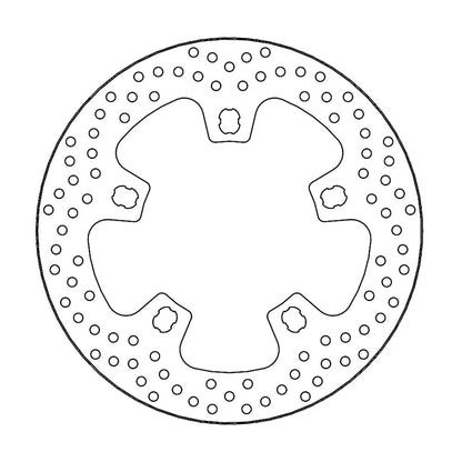Moto-Master Bremsscheibe Halo vorn Ø 300 mm | LK 170 mm | 5 Loch | 5,0 mm stark | Bohrung 13,9 mm