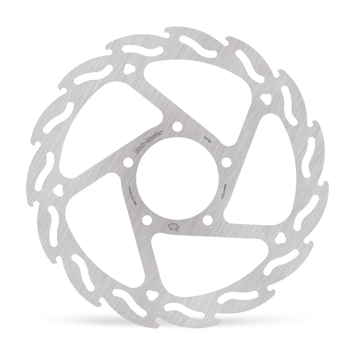 Moto-Master Bremsscheibe Flame hinten Ø 265 mm | LK 90 mm | 5 Loch | 5,9 mm stark | Bohrung 8,5 mm