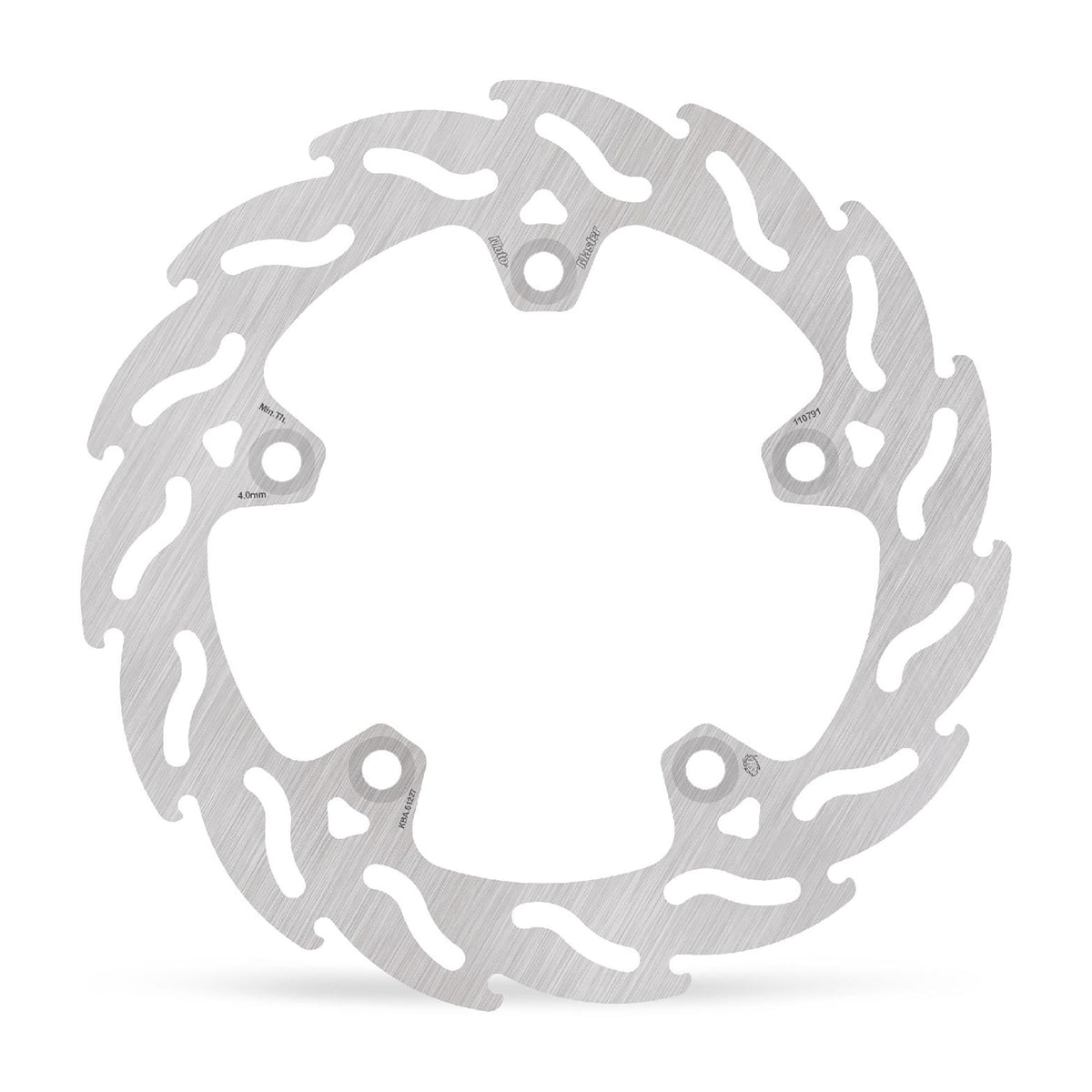 Moto-Master Bremsscheibe Flame hinten Ø 240 mm | LK 141 mm | 5 Loch | 5,0 mm stark | Bohrung 10,3 mm