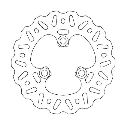 Moto-Master Bremsscheibe Nitro ATV vorn starr Ø 174 mm