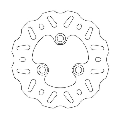 Moto-Master Bremsscheibe Nitro ATV vorn starr Ø 160 mm