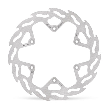 Moto-Master Bremsscheibe Flame hinten Ø 240 mm | LK 133 mm | 6 Loch | 4,0 mm stark | Bohrung 6,5 mm