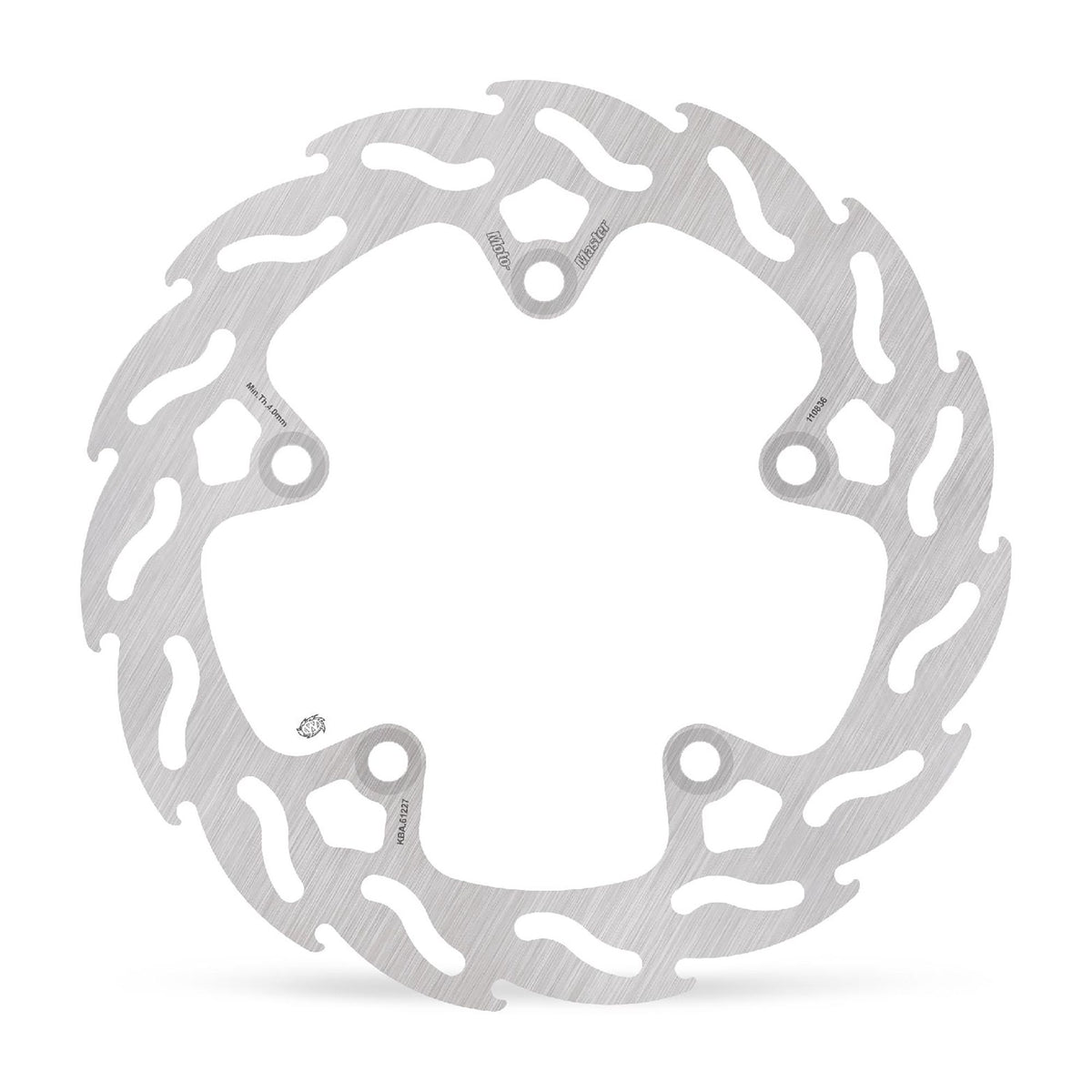 Moto-Master Bremsscheibe Flame hinten Ø 240 mm | LK 136 mm | 5 Loch | 4,5 mm stark | Bohrung 10,5 mm
