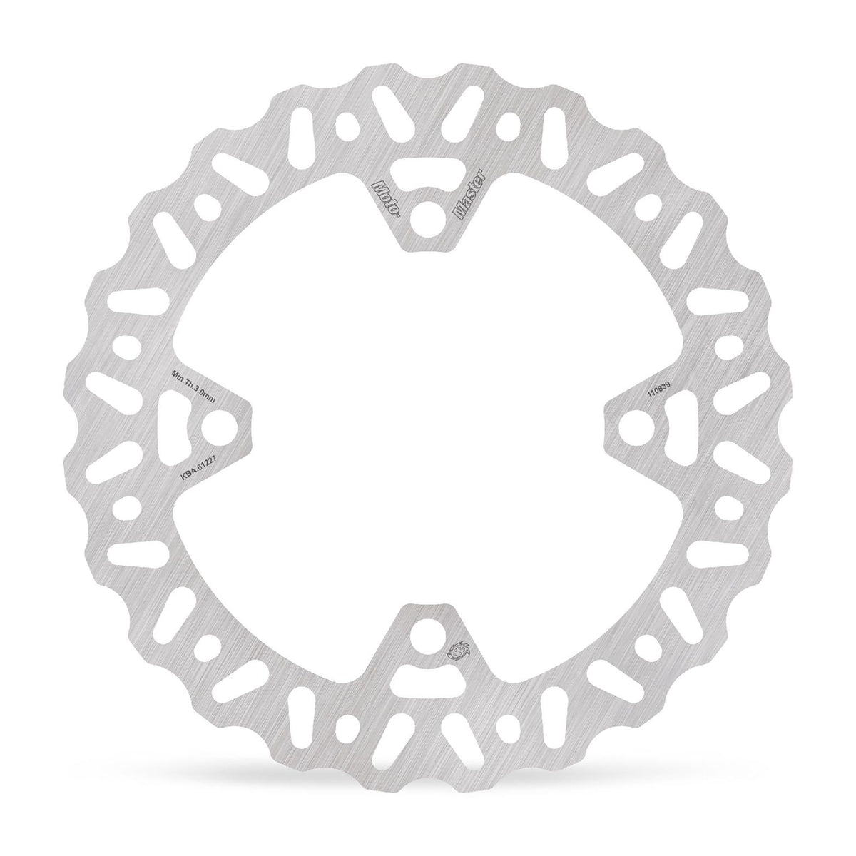 Moto-Master Bremsscheibe Nitro vorne Ø 220 mm | LK 125 mm | 4 Loch | 3,5 mm stark