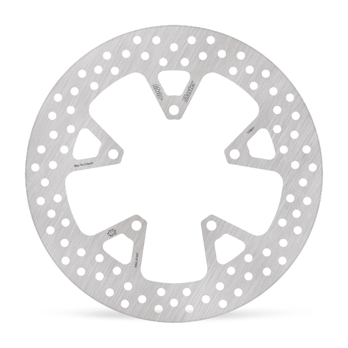 Moto-Master Bremsscheibe Halo hinten Ø 256 mm | LK 110 mm | 5 Loch | 6,0 mm stark | Bohrung 8,3 mm