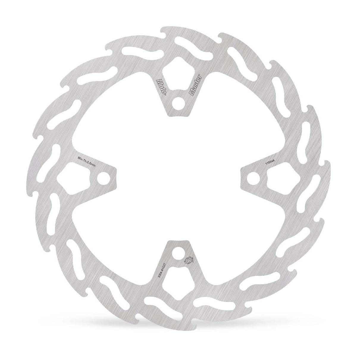 Moto-Master Bremsscheibe Flame hinten Ø 255 mm | LK 125 mm | 4 Loch | 5,5 mm stark | Bohrung 10,6 mm