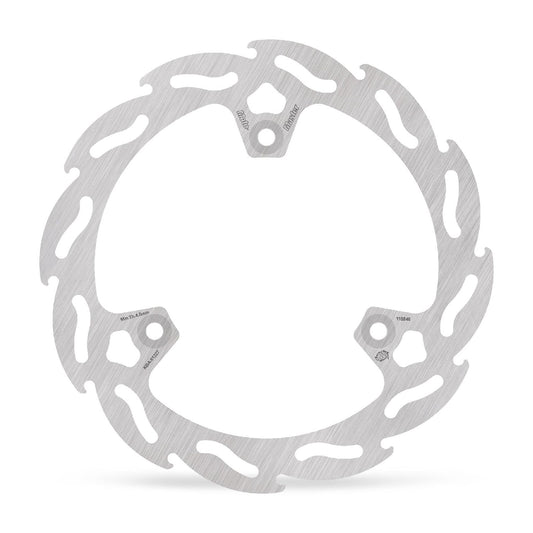 Moto-Master Bremsscheibe Flame hinten Ø 220 mm | LK 125 mm | 3 Loch | 4,5 mm stark | Bohrung 8,6 mm