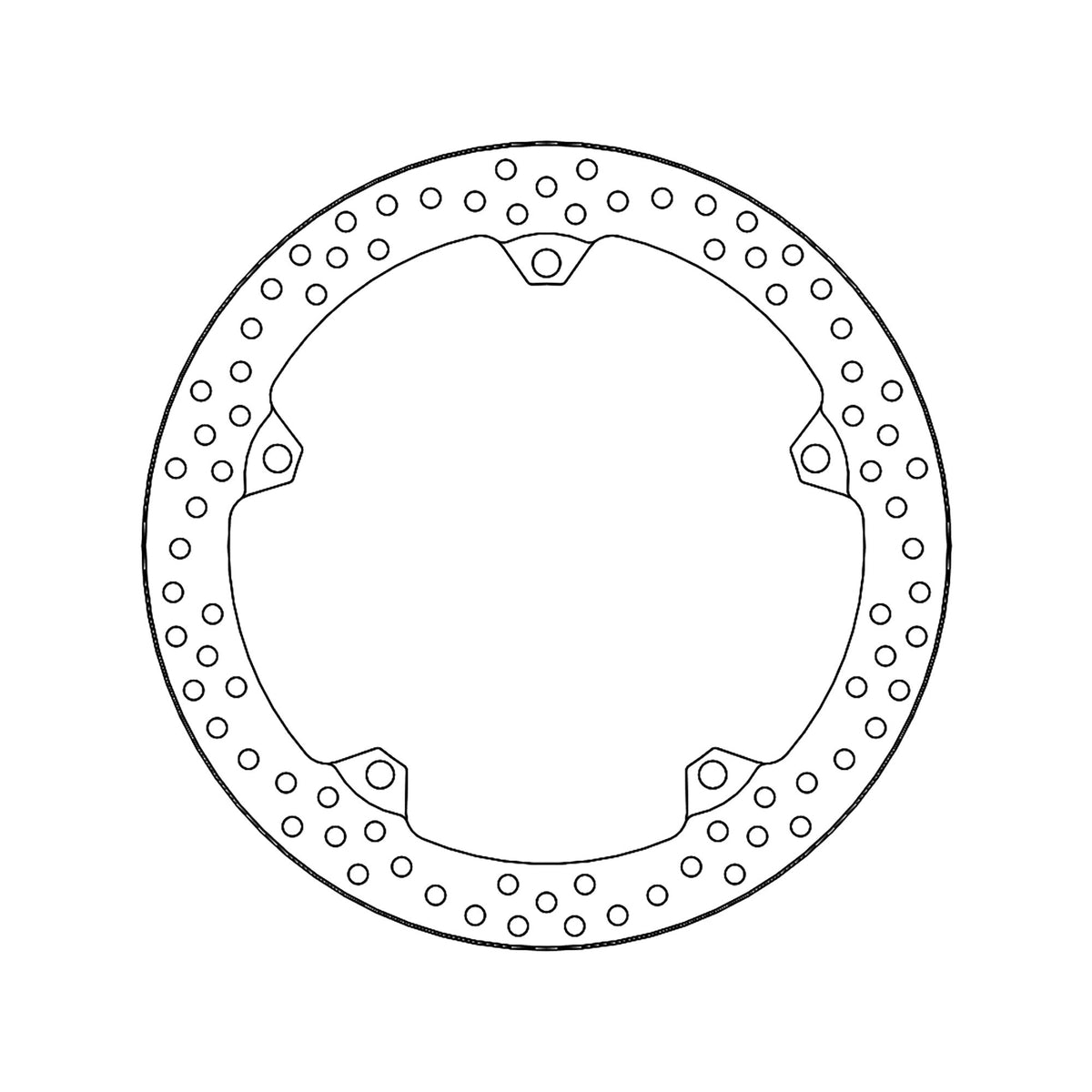 Moto-Master Bremsscheibe Halo vorne starr Ø 310 mm | LK 217 mm