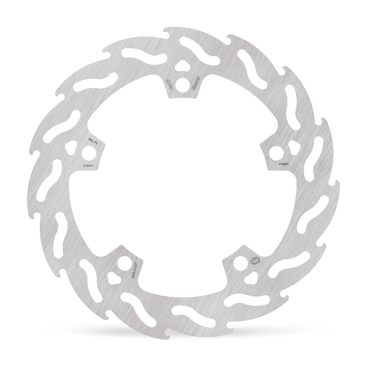 Moto-Master Bremsscheibe Flame hinten starr Ø 230 mm | LK 144 mm