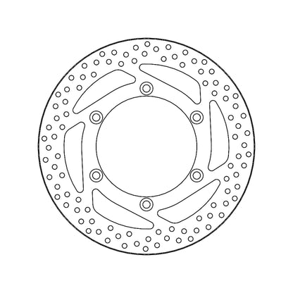 Moto-Master Bremsscheibe Halo vorne starr Ø 310 mm | LK 166 mm