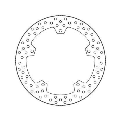 Moto-Master Bremsscheibe Halo hinten starr Ø 280 mm