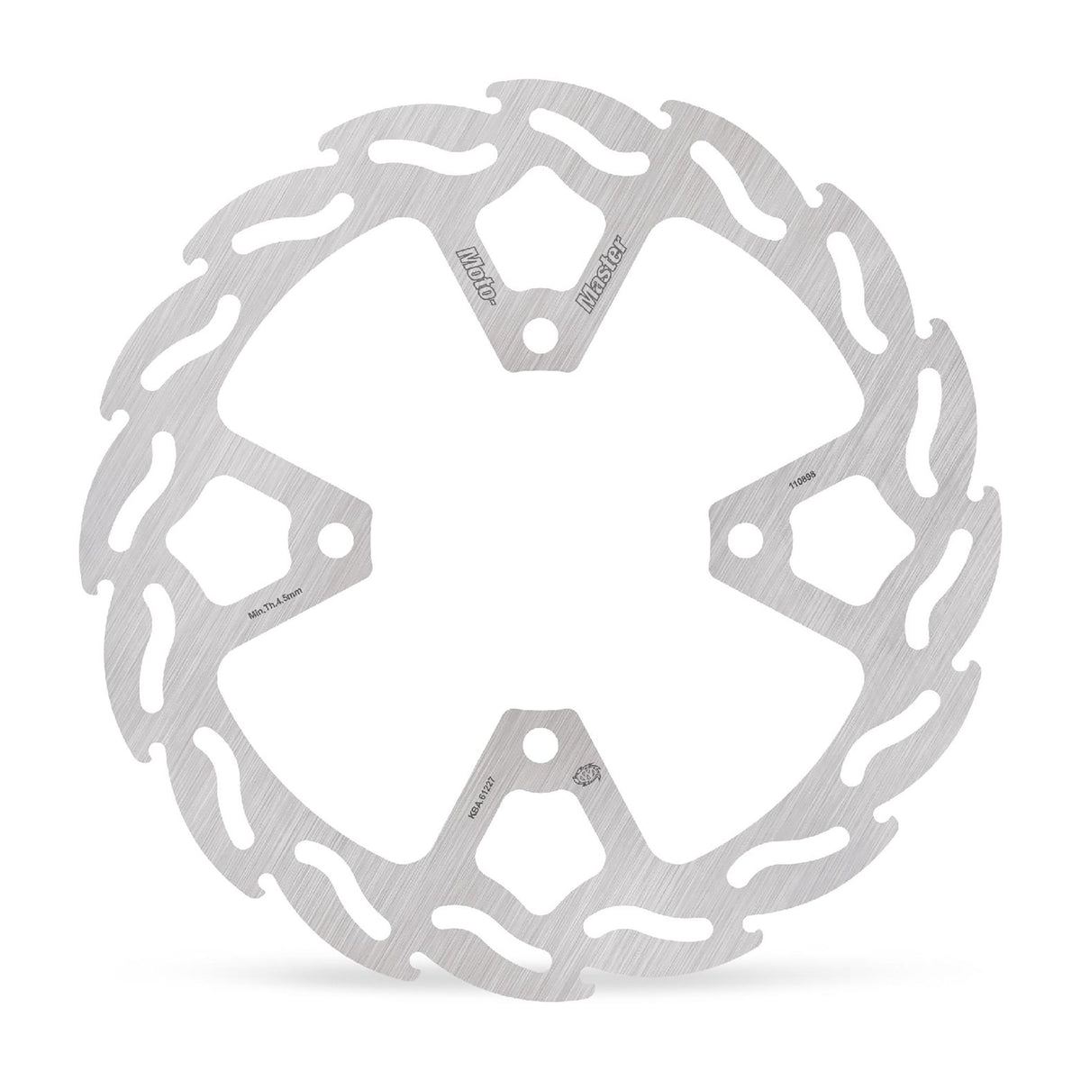 Moto-Master Bremsscheibe Flame hinten starr Ø 282 mm | LK 125 mm