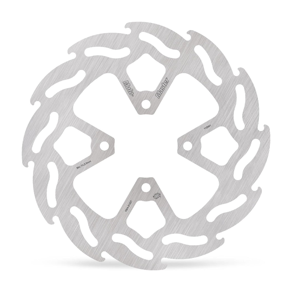 Moto-Master Bremsscheibe Flame hinten starr Ø 180 mm | LK 60 mm