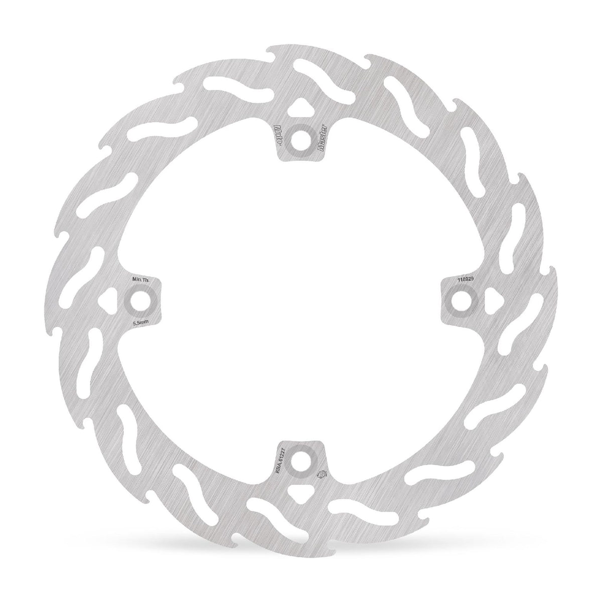 Moto-Master Bremsscheibe Flame hinten starr Ø 260 mm | LK 162 mm