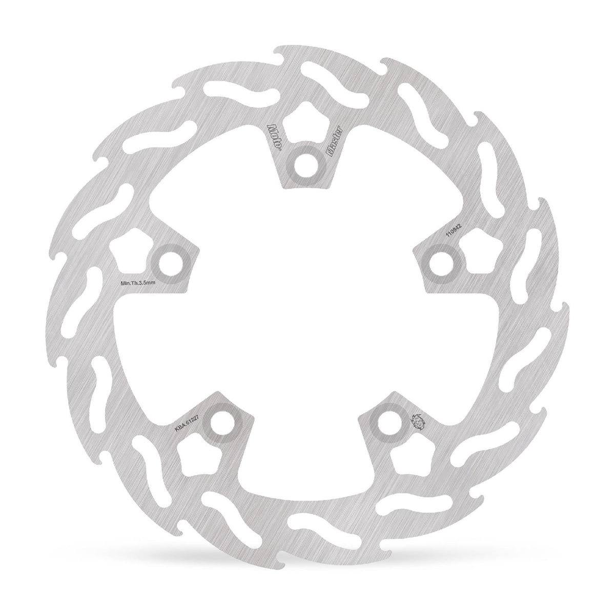 Moto-Master Bremsscheibe Flame hinten starr Ø 230 mm | LK 124 mm