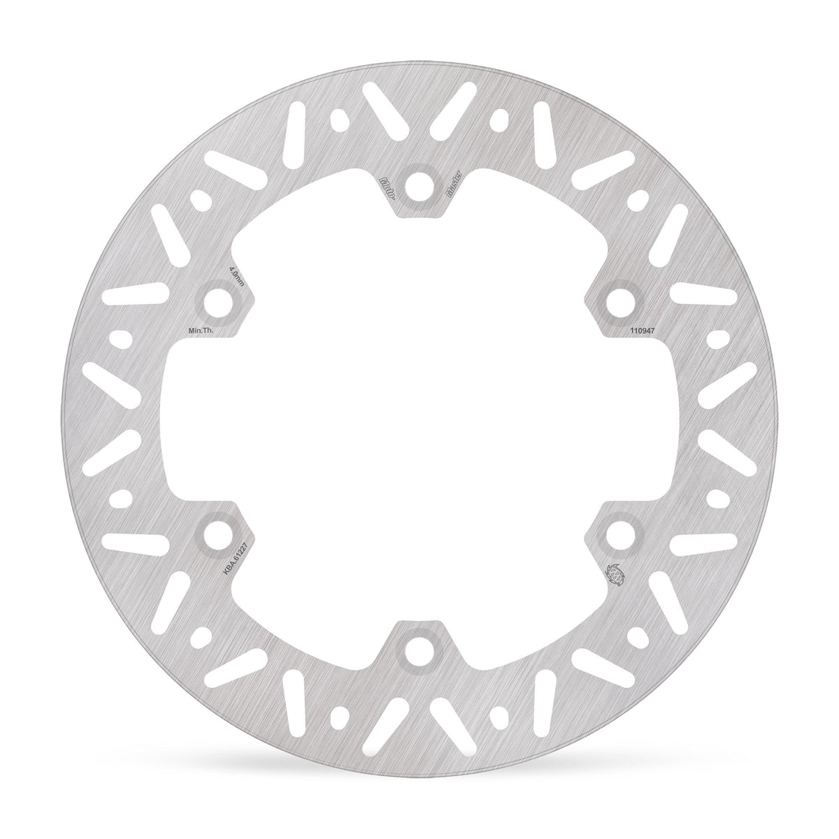 Moto-Master Bremsscheibe Nitro vorne Ø 256 mm | LK 166 mm | 6 Loch | 4,5 mm stark