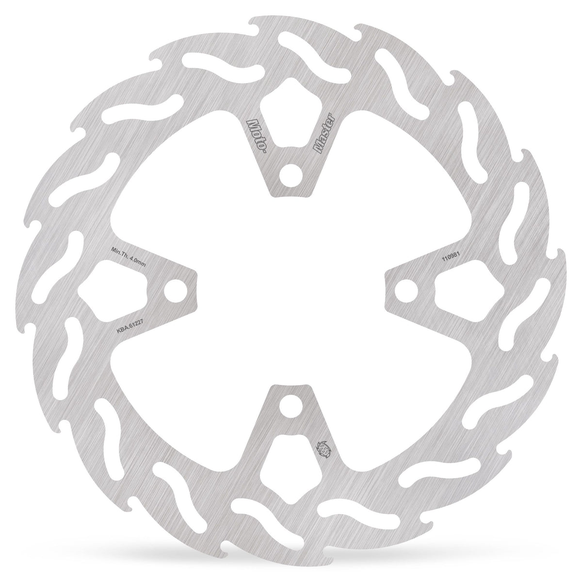 Moto-Master Bremsscheibe Flame hinten starr mit ABE Ø 245 mm | LK 102 mm (Art. m110981)