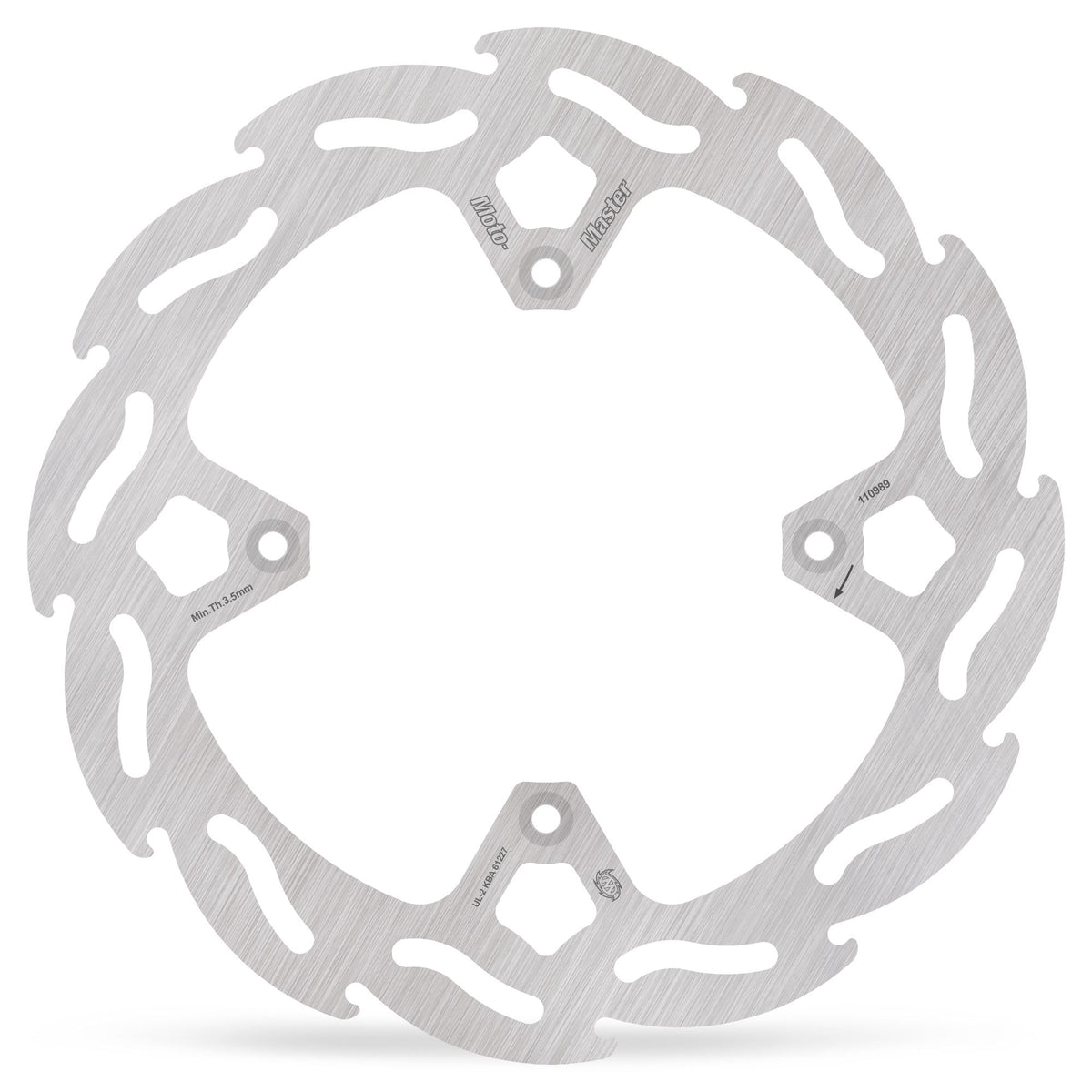 Moto-Master Bremsscheibe Flame hinten starr mit ABE Ø 220 mm | LK 116 mm (Art. m110989)