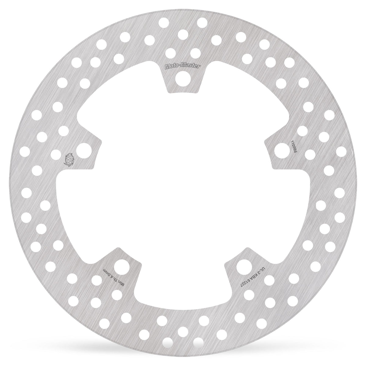 Moto-Master Bremsscheibe Halo hinten starr mit ABE Ø 240 mm | LK 144 mm