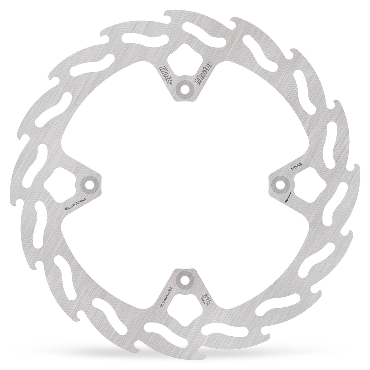 Moto-Master Bremsscheibe Flame hinten starr Ø 240 mm | LK 130 mm