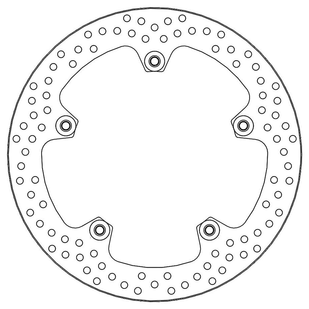 Moto-Master Bremsscheibe Halo vorn schwimmend inkl. Floater mit ABE Ø 320 mm | LK 203 mm (Art. m111072)