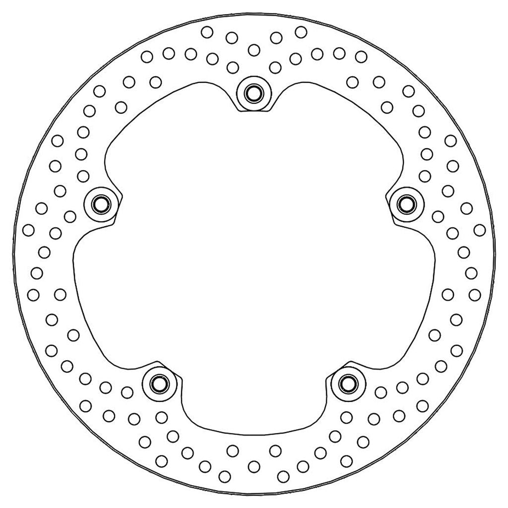 Moto-Master Bremsscheibe Halo vorn schwimmend inkl. Floater mit ABE Ø 305 mm | LK 203 mm (Art. m111073)