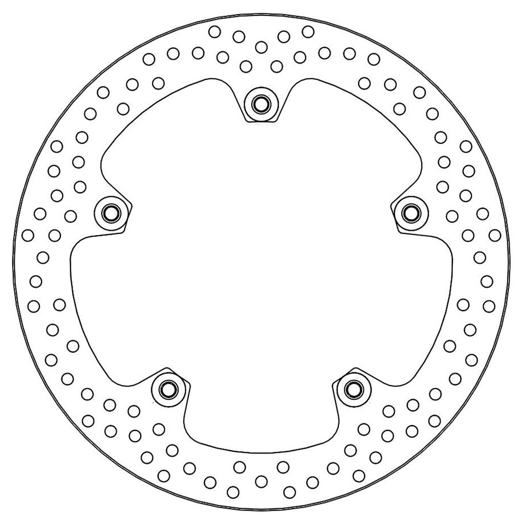 Moto-Master Bremsscheibe Halo vorn schwimmend inkl. Floater mit ABE Ø 320 mm | LK 203 mm (Art. m111074)