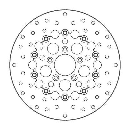 Moto-Master Bremsscheibe Kingman schwimmend Stahl-Innenring Ø 292 mm | LK 82,7 mm