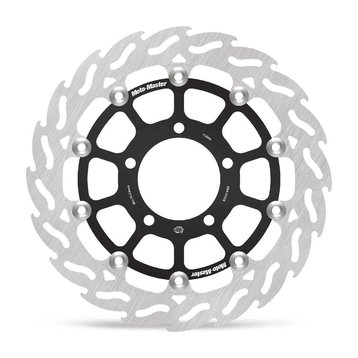 Moto-Master Bremsscheibe Flame vorn links schwim. Racing Flame - 5,5mm Ø 300 mm | LK 100 mm