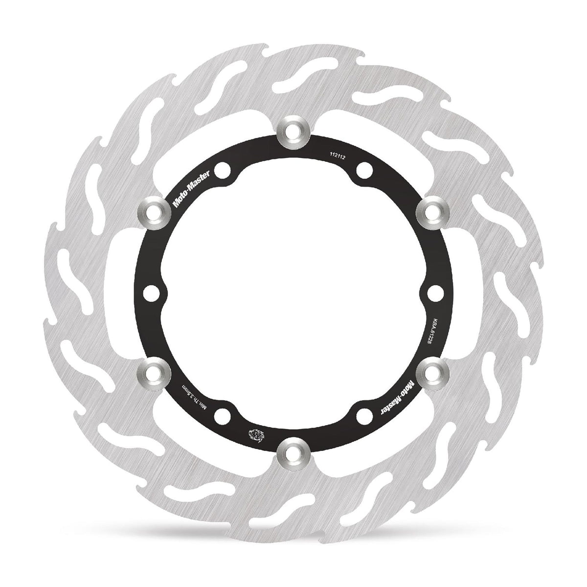 Moto-Master Bremsscheibe Flame vorn links schwimmend mit ABE Ø 267 mm | LK 150 mm (Art. m112112)