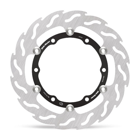 Moto-Master Bremsscheibe Flame vorn links schwimmend mit ABE Ø 267 mm | LK 150 mm (Art. m112112)