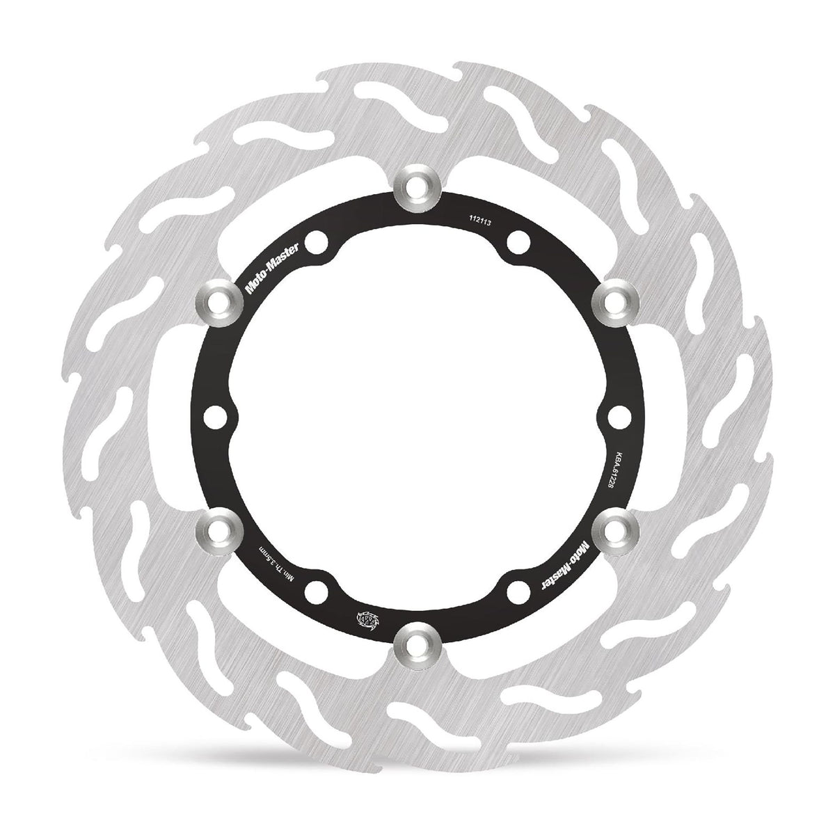 Moto-Master Bremsscheibe Flame vorn rechts schwimmend mit ABE Ø 267 mm | LK 150 mm (Art. m112113)