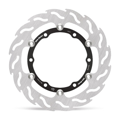 Moto-Master Bremsscheibe Flame vorn rechts schwimmend mit ABE Ø 267 mm | LK 150 mm (Art. m112113)