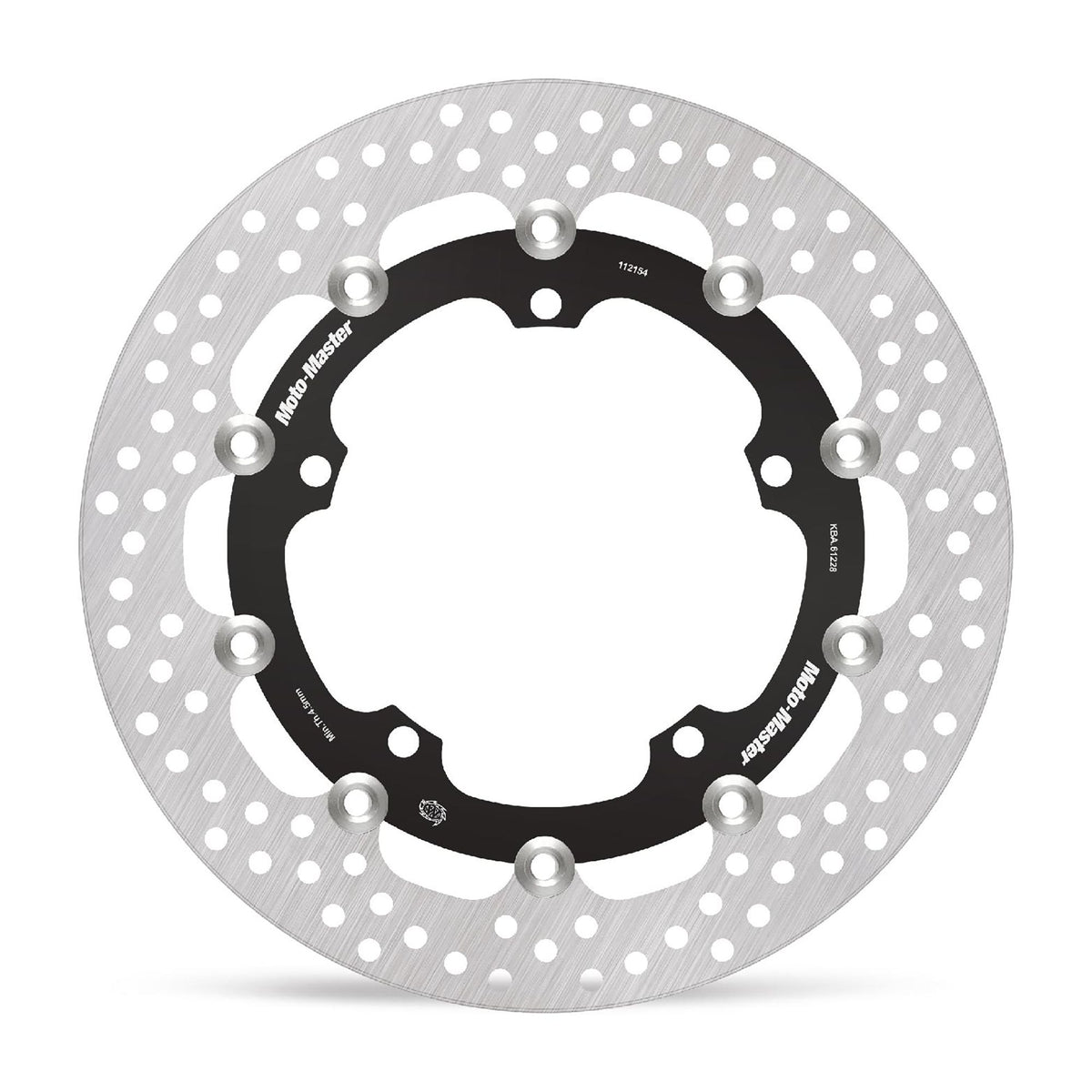 Moto-Master Bremsscheibe Halo vorn schwimmend mit ABE Ø 320 mm | LK 166 mm
