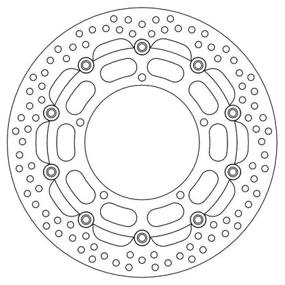 Moto-Master Bremsscheibe Halo vorn schwimmend mit ABE Ø 310 mm | LK 150 mm (Art. m112161)
