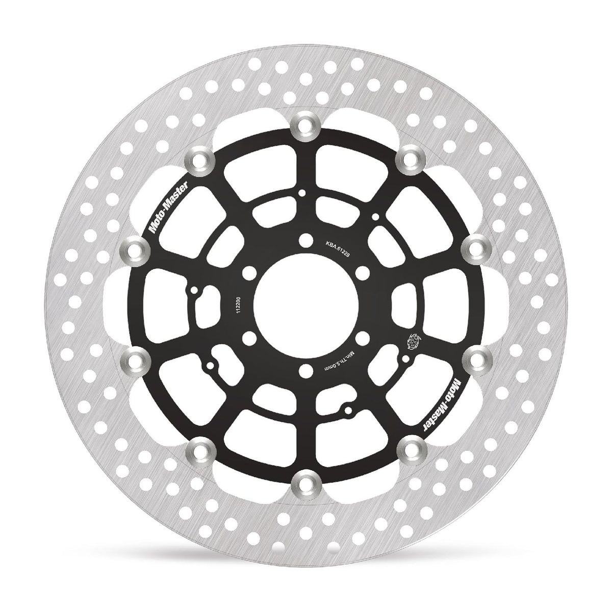 Moto-Master Bremsscheibe Halo vorn schwimmend Racing - 5,5mm mit ABE Ø 320 mm | LK 80 mm (Art. m112200)