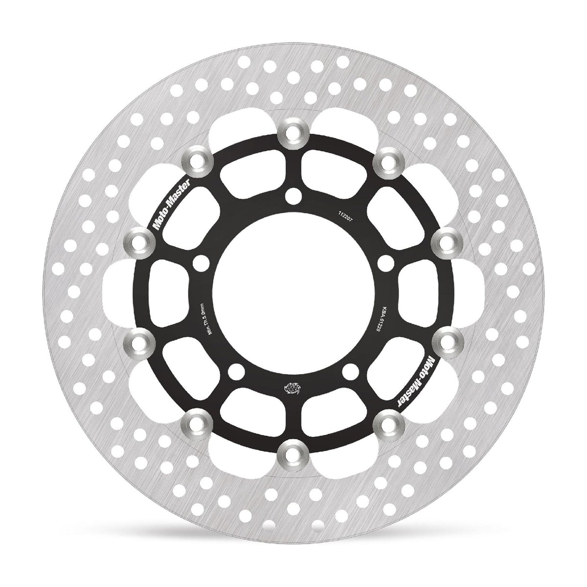 Moto-Master Bremsscheibe Halo vorn schwimmend Racing - 5,5mm mit ABE Ø 310 mm | LK 120 mm (Art. m112207)