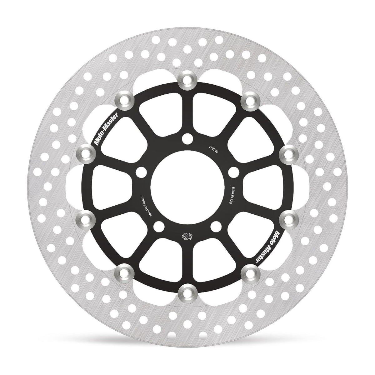Moto-Master Bremsscheibe Halo vorn schwimmend Racing - 5,5mm mit ABE Ø 300 mm | LK 91 mm